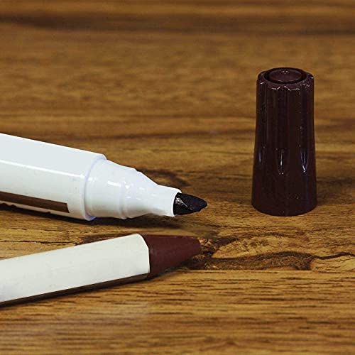 Furniture Repair Kit - 13 Markers & Wax Sticks for Scratches