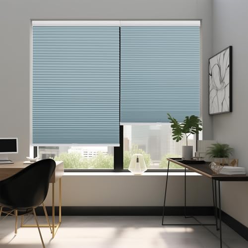 Custom Cordless Cellular Shades - Honeycomb Pleated Blinds