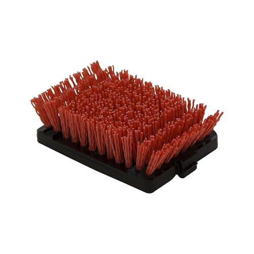Charbroil SAFER Grill Brush Replacement Head - Red Nylon Bristles