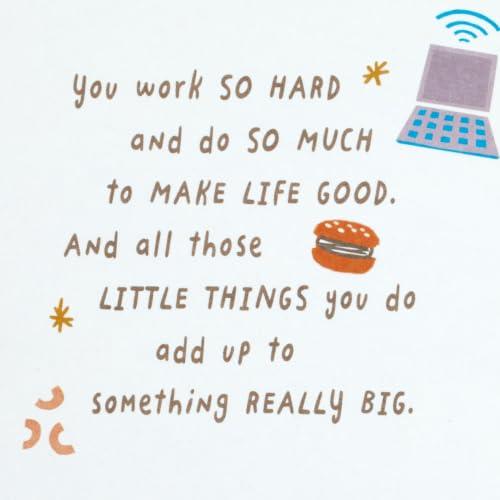 Hallmark Birthday Card for Husband - All the Little Things
