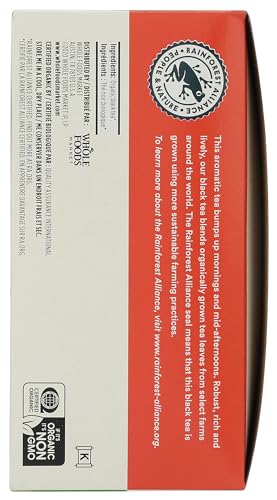 Organic Black Tea Bags - 70 Count Twin Pack from 365 by Whole Foods Market