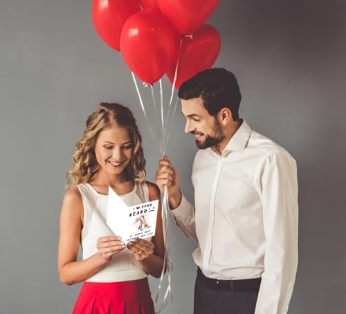 Funny Valentine's Day Card for Him | Naughty 4"x6" Greeting Card