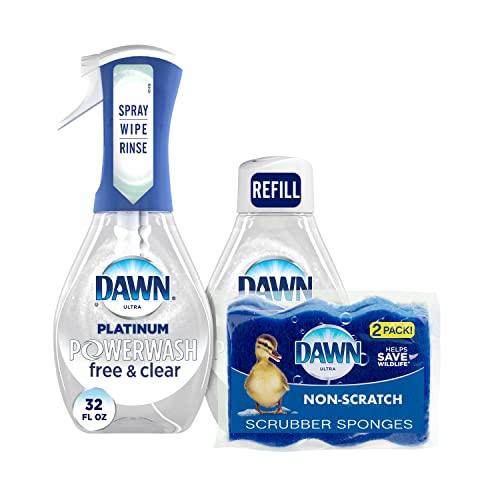 Dawn Powerwash Dish Spray, Fresh Scent, 0.25 Fl Oz (Pack of 4)