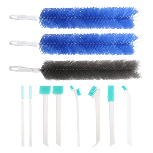 11-Piece Fan Cleaning Brush Set - Bendable Dust Duster Tools