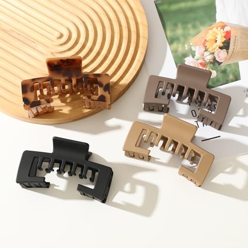 Hat Claw Clips for Baseball Caps 4-Pack Non-Slip Hair Clips