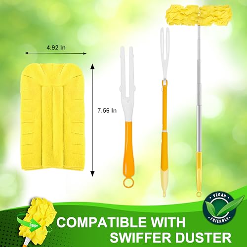 Reusable Duster Refills Compatible with Swiffer - 4 Pack