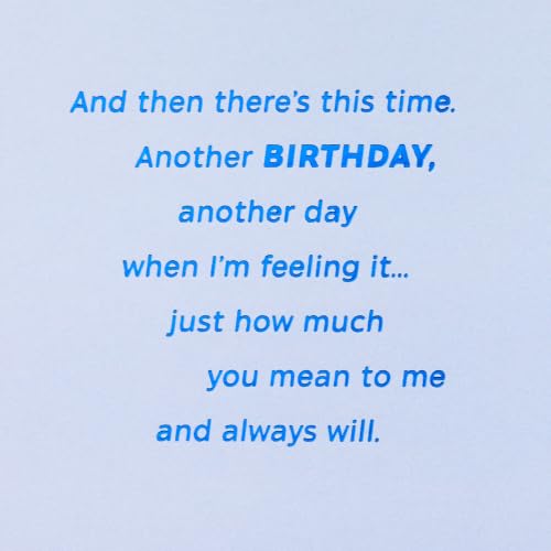 Hallmark Birthday Card for Son - Love You a Million Times Design
