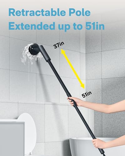 HOTO Replacement Dome Brush Head for Electric Spin Scrubber