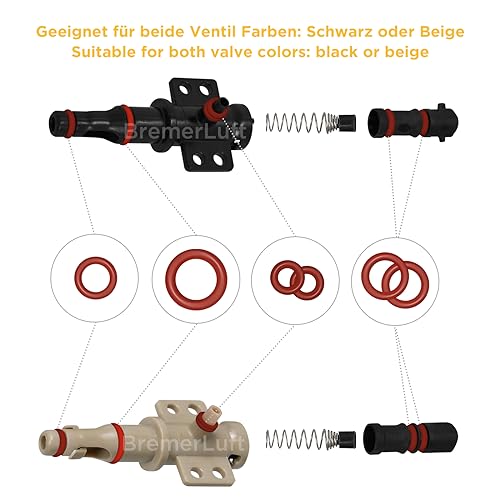 BremerLuft O-Ring Seal Kit for Philips Saeco Coffee Machines