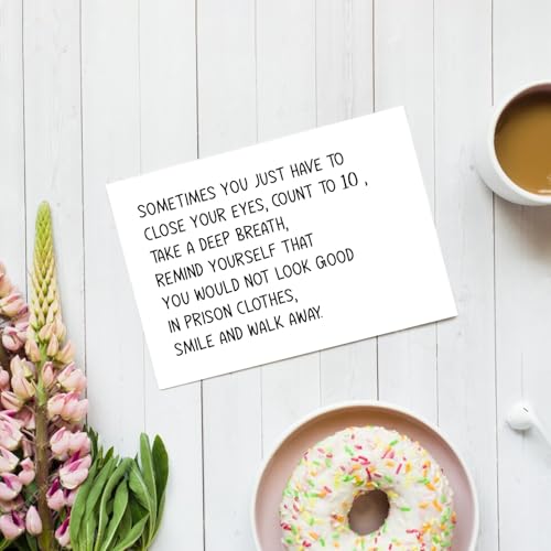 Funny Encouragement Card for Friends & Family - Hilarious Gift