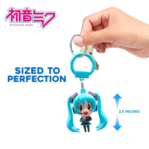 Hatsune Miku Backpack Hanger Keychain - Collectible PVC Figure