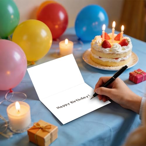 9th Birthday Card for Girl with Glitter Envelope - Premium Quality
