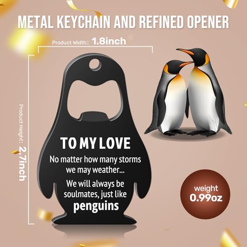 Penguin Beer Bottle Opener - Thoughtful Gift for Dad & Husband