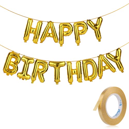 Mr. Pen Happy Birthday Balloon Banner Set, 14.5 Inch, 15 Pcs