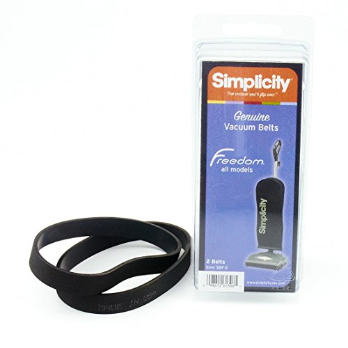 Simplicity Vacuum Belts - 2 Pack for Freedom Models