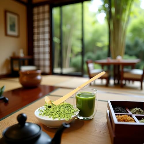Traditional Bamboo Matcha Scoop Japanese Chashaku Tea Spoon 18cm