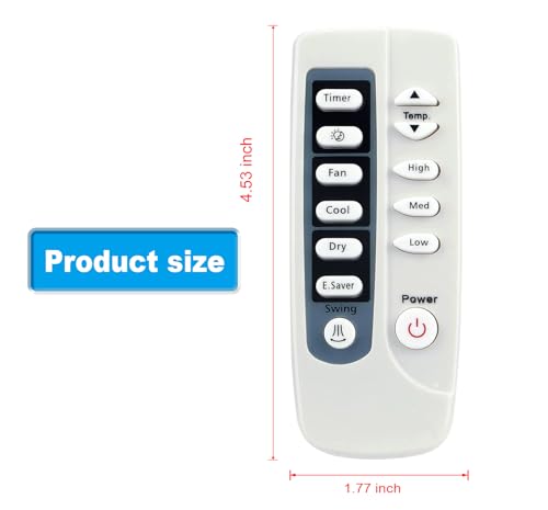 Samsung Air Conditioner Remote Control Compatible with ARC Models
