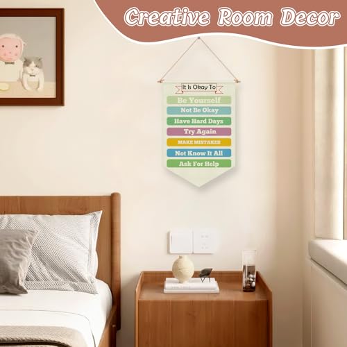 Inspirational Wall Banner for Kids - Positive Affirmation Decor