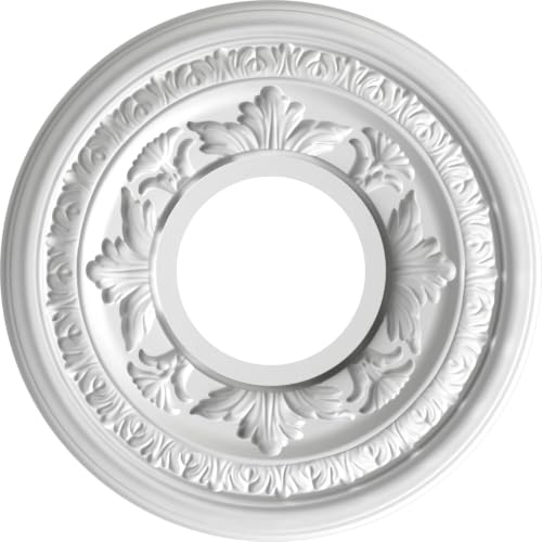 Ekena Millwork 10" Ceiling Medallion - Metallic Antique Brass