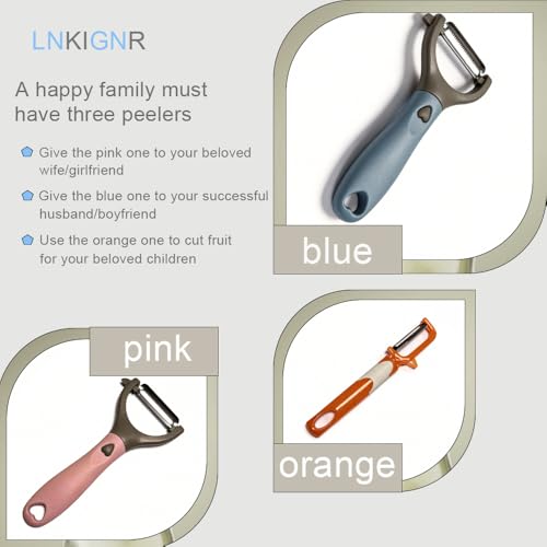 Y-Peeler Set - 3-Pack Carbon Steel Vegetable & Fruit Peelers