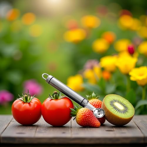 Stainless Steel Strawberry Huller & Tomato Corer Tool