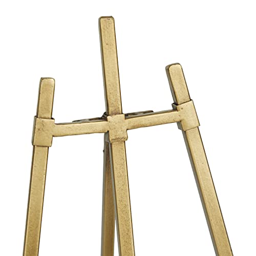 Deco 79 Easel, 13", 11"H, Gold 2