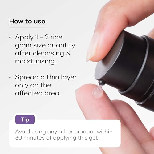 Cureskin Acne Control Gel - Peptide-Powered Pimple Treatment & Blemish Clear