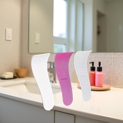 NexusPulse Reusable Hair Wax Spatulas, Non-Stick Applicators 3 Pcs
