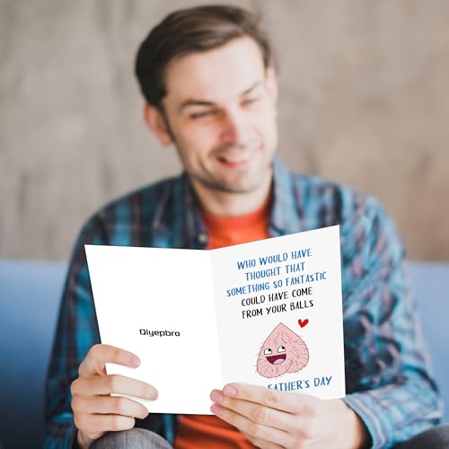 Funny Father's Day Card for Dad or Husband - Humor & Rude Design