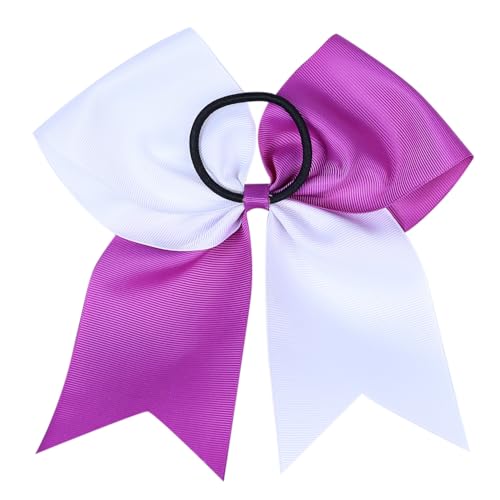 Spenlly 7 Inch Large Halloween Hair Bow Ponytail Holder Ribbon