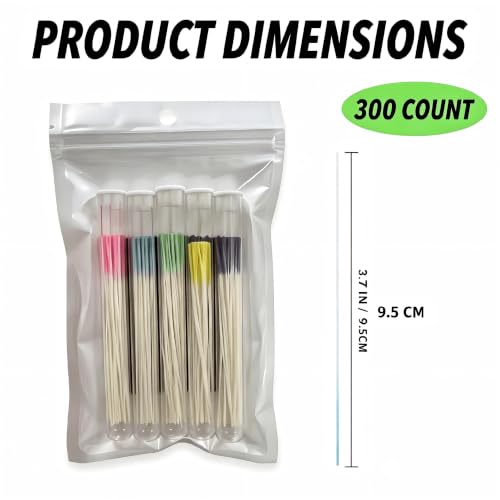 Elonvoc Piercing Cleaner Floss 300 PCS - Earring Hole Odor Remover