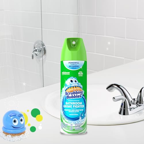 Scrubbing Bubbles Bathroom and Shower Cleaner Foaming Aerosol 20oz