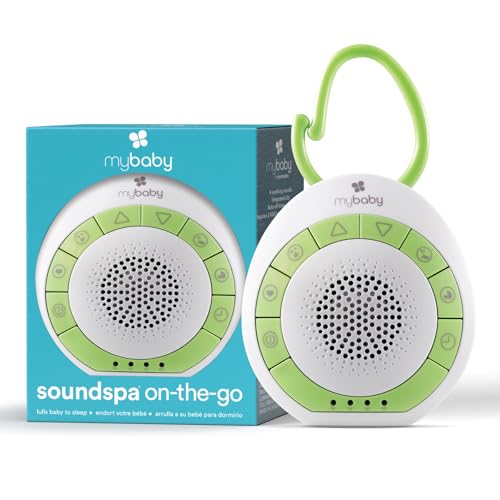 Homedics MyBaby Portable Sound Machine – 4 Soothing Sounds for Nursery