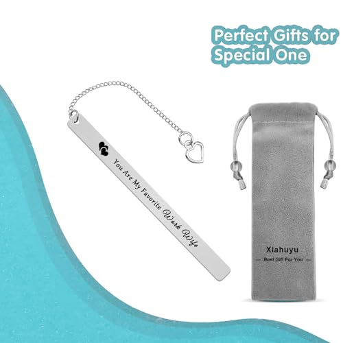 Work Wife Bookmark Coworker Leaving Gift Stainless Steel Farewell Present
