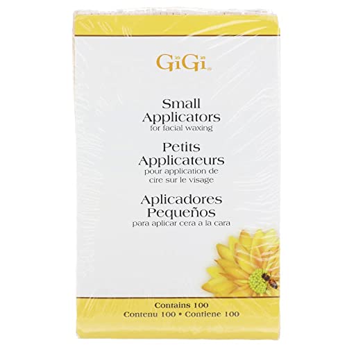 GiGi Small Wooden Wax Applicator Sticks for Facial and Eyebrow Waxing