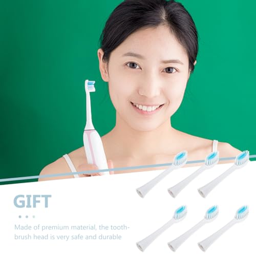 Healeved Electric Toothbrush Replacement Heads 6-Pack for X-3