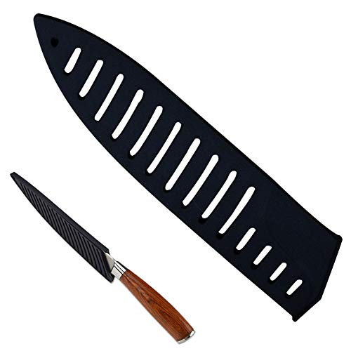 8-Inch Black Plastic Knife Blade Protector Sheath Cover