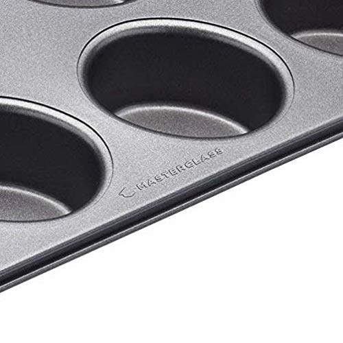 MasterClass 12-Hole Non-Stick Friand Tin, 35.5 x 26.5 cm