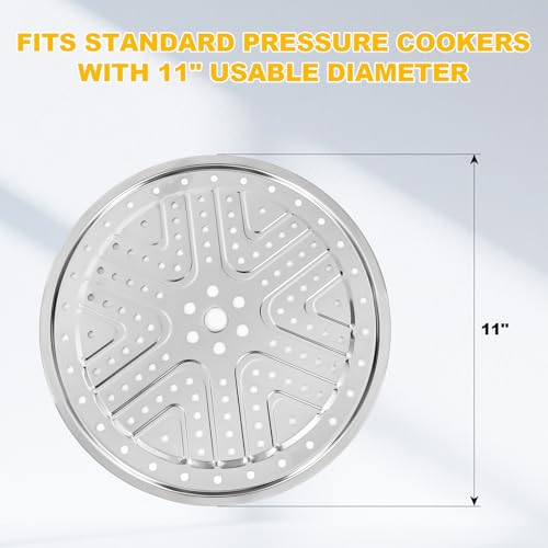 3-Pack 11-Inch Stainless Steel Pressure Canner Racks for Canning & Steaming