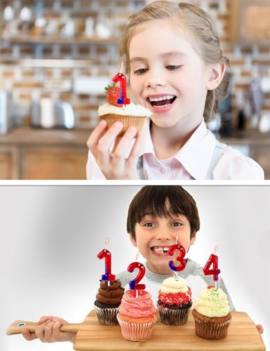 Spider-Man Birthday Number Candle | Fun Superhero Cake Decor