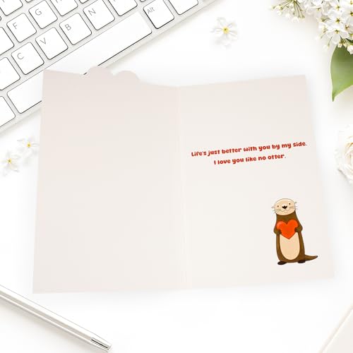 Funny Birthday Card for Husband, Wife, or Partner with Stickers