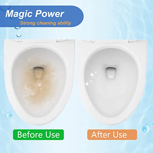 Pumice Stone Toilet Bowl Cleaner with Handle - 4 Pack