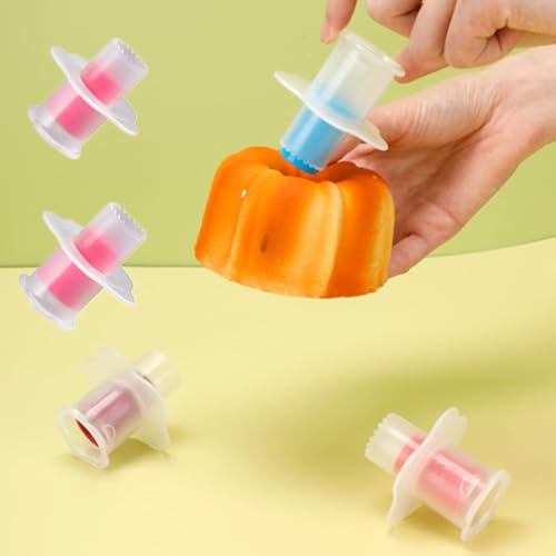 2-Pack Pink Cupcake Corer Plunger Cutter Tool for Filling