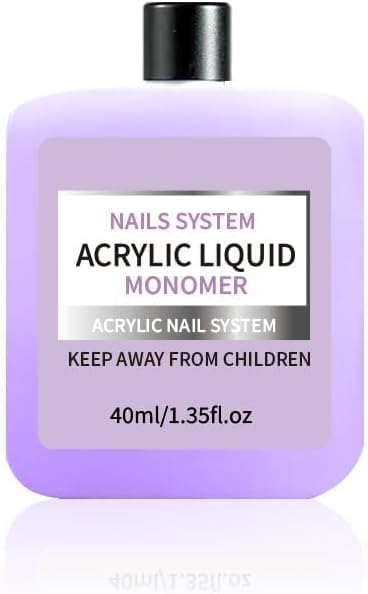 Gadcrystal Acrylic Nail Liquid Monomer 40ml for Nail Extension DIY