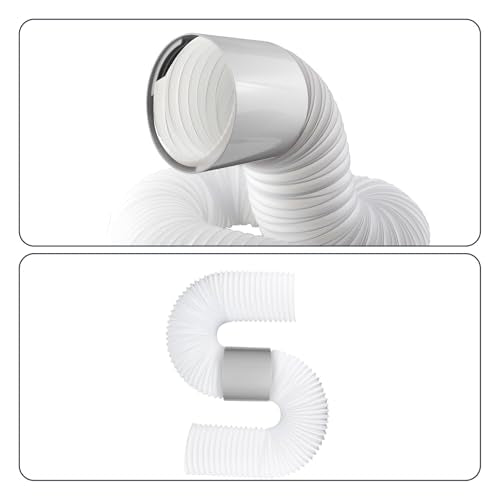 5.1 Inch Portable Air Conditioner Hose Extension Coupler - Universal Vent Connector