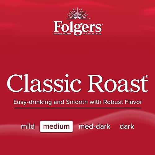 Folgers Classic Roast Instant Coffee, 8oz Limited Edition Jar