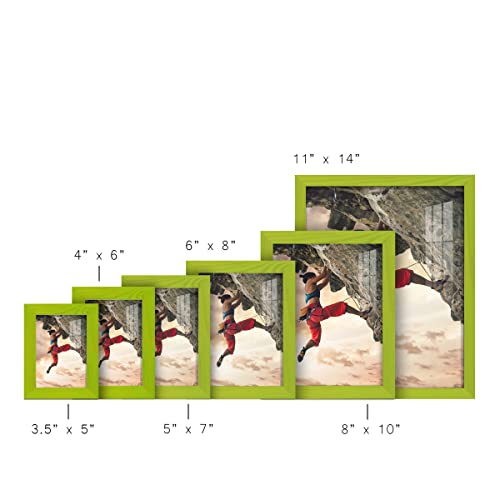 3.5x5 Solid Wood Picture Frame with High Definition Glass