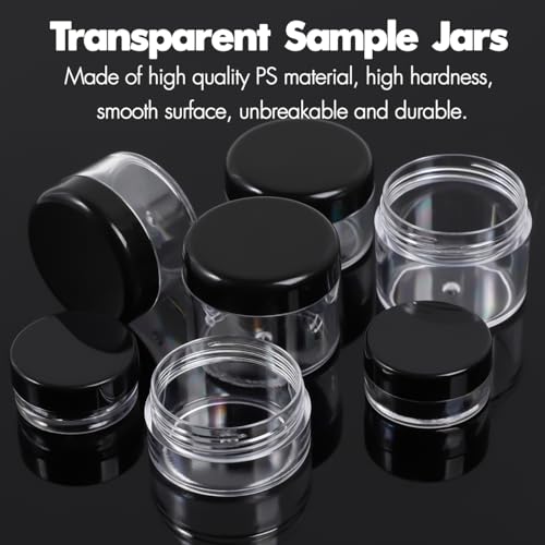 GOLACKY 10-Piece Travel Size Containers Set, Leak-Proof Cosmetic Jars