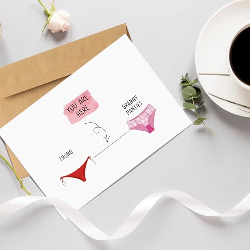 Funny Birthday Card for Women - Snarky Gift for Mom, Sister, Wife