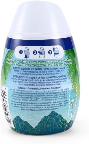 Clorox Fraganzia Gel Air Freshener Cone - Island Orchid, 6oz (Pack of 3)